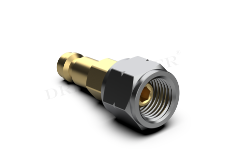 DREHMEISTER Boquilla de transferencia de GLP para botellas pequeñas de propano, botella para artesanos W 21,8 x G 3/8 LH